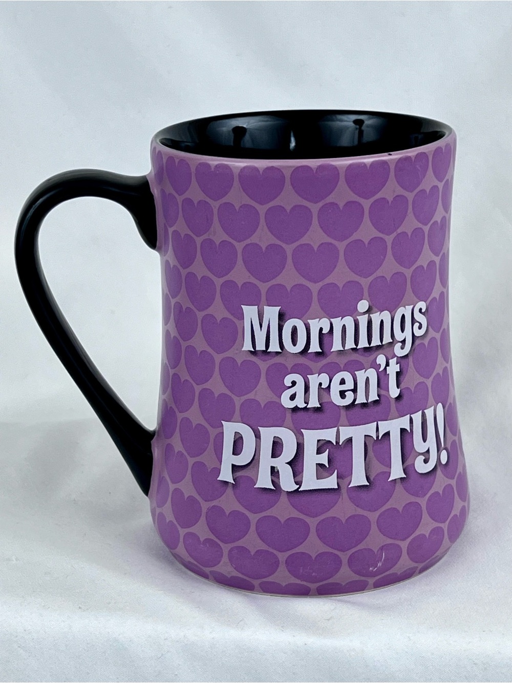 Disney Parks Minnie Mouse Mornings Arent Pretty Pink Coffee Mug Cup 16oz RETIRED - Picture 3 of 6